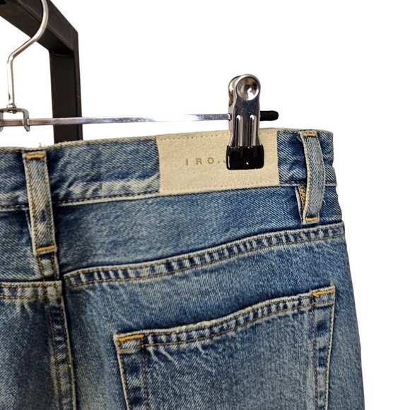 IRO Womens Freya Cropped Flare Jeans Size 24 - Picture 4 of 9